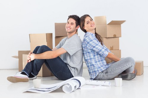 Careful packing and labeling for house removals in Catford