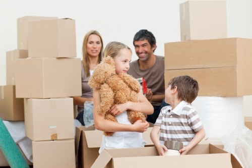 Safe and organised self storage environment with clear access